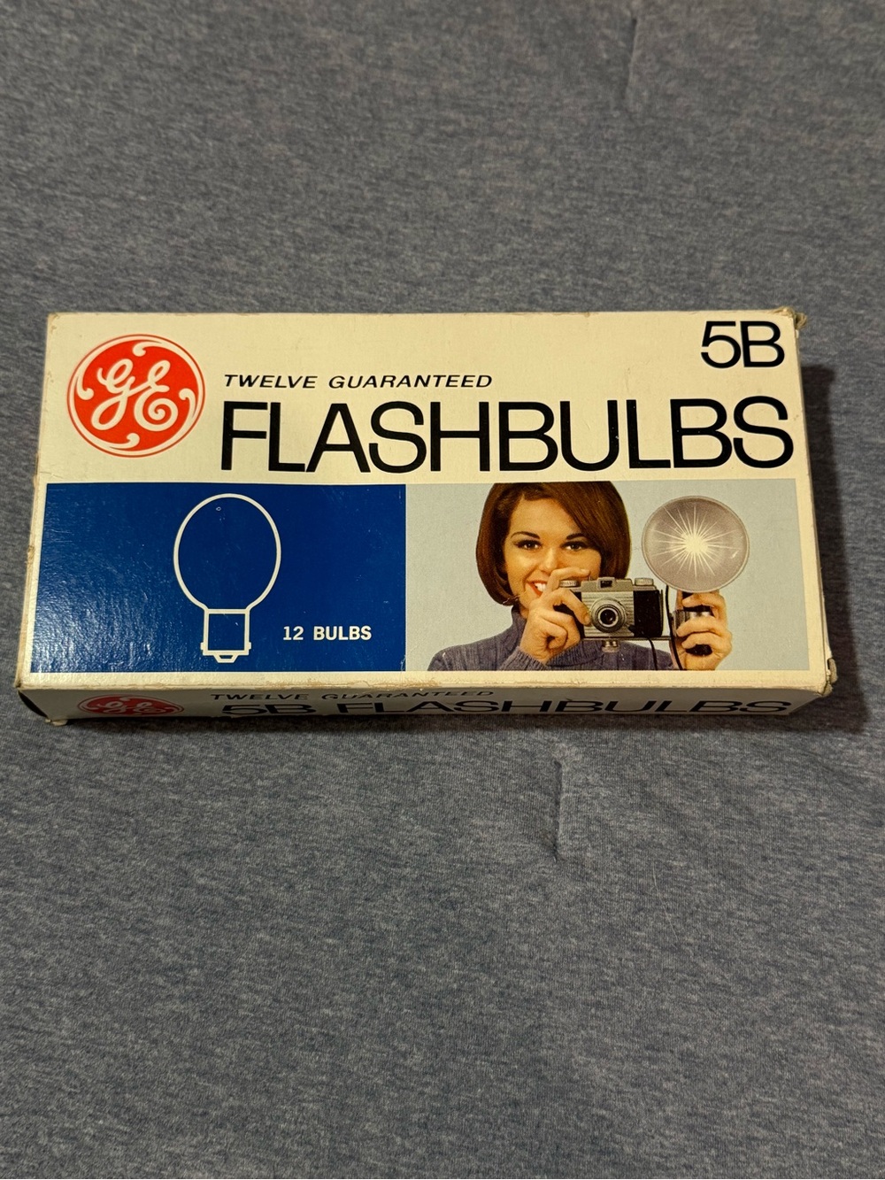 5B Flashbulbs - GE (12-Pack)